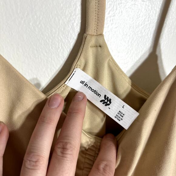 All in Motion Nude Long Line Sports Bra - Picture 2 of 6